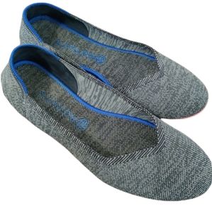Rothy’s The Flat charcoal gray size 12